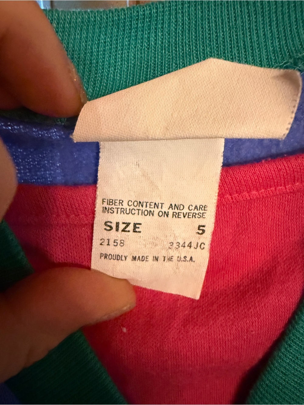 Vintage Rare Barney Jumper Button Dress Size 5 Kids One Piece - Picture 4 of 5